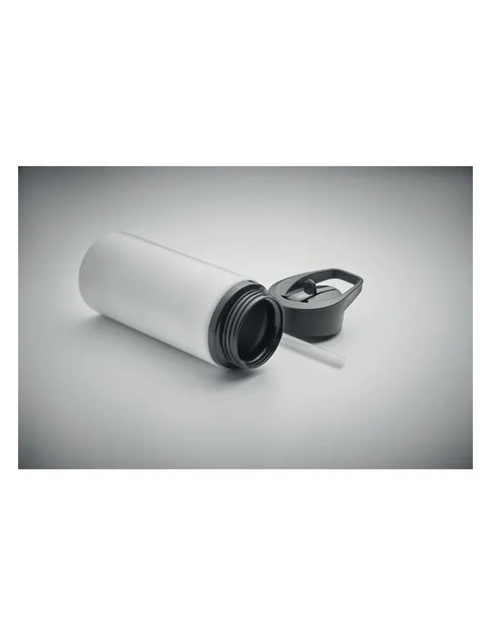 Bouteille simple paroi publicitaire 500 ml SPOT Matières : plastique Couleurs : bleu nuit marquage couleur éclatante