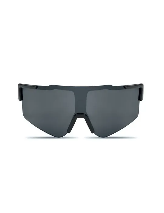 Lunettes de sport miroirs personnalisées SHINE Matières : plastique Couleurs : rouge accessoire événementiel unique