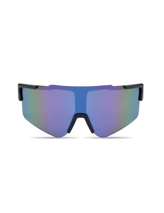 Lunettes de sport miroirs personnalisées SHINE Matières : plastique Couleurs : bleu clair personnalisation rapide en France