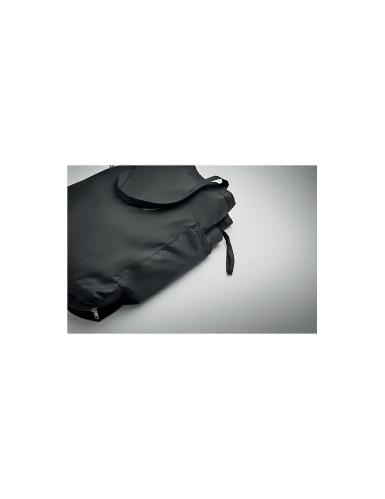 Parapluie 21'' personnalisé et Tote bag écologique SEATTLE Matières : plastique Couleurs : blanc translucide objet promotionnel 