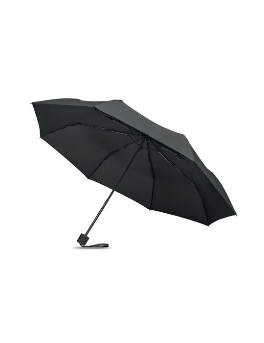 Parapluie 21'' personnalisé et Tote bag écologique SEATTLE Matières : plastique Couleurs : blanc translucide personnalisable ave