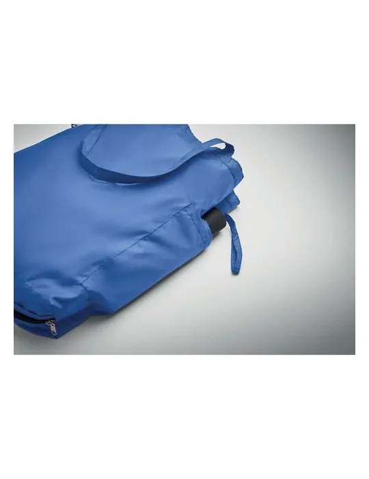 Parapluie 21'' personnalisé et Tote bag écologique SEATTLE Matières : plastique Couleurs : rouge livraison express 24h 48h