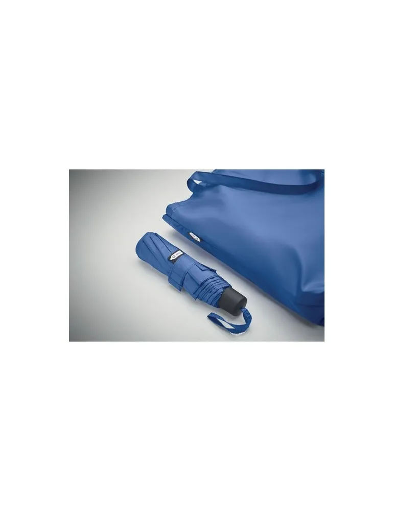 Parapluie 21'' personnalisé et Tote bag écologique SEATTLE Matières : plastique Couleurs : rouge impression haute définition