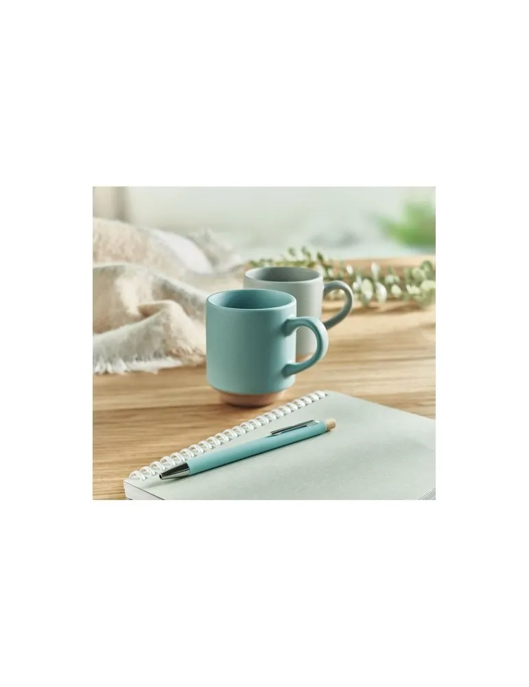 Mug en céramique publicitaire 170 ml - CERACK Matières : plastique Couleurs : noir personnalisation sur mesure