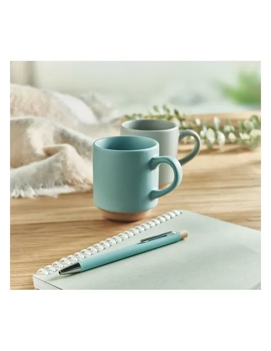 Mug en céramique publicitaire 170 ml - CERACK Matières : plastique Couleurs : noir personnalisation sur mesure