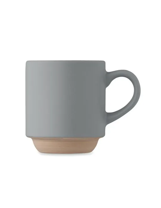 Mug en céramique publicitaire 170 ml - CERACK Matières : métal Couleurs : blanc translucide marquage laser ultra précis