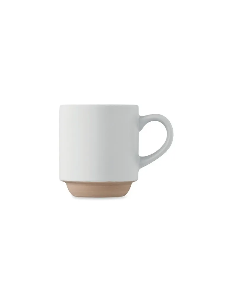 Mug en céramique publicitaire 170 ml - CERACK Matières : métal Couleurs : vert pomme personnalisation rapide en France