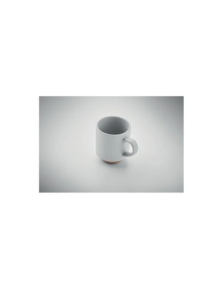 Mug en céramique publicitaire 170 ml - CERACK Matières : métal Couleurs : vert pomme goodies personnalisé en stock