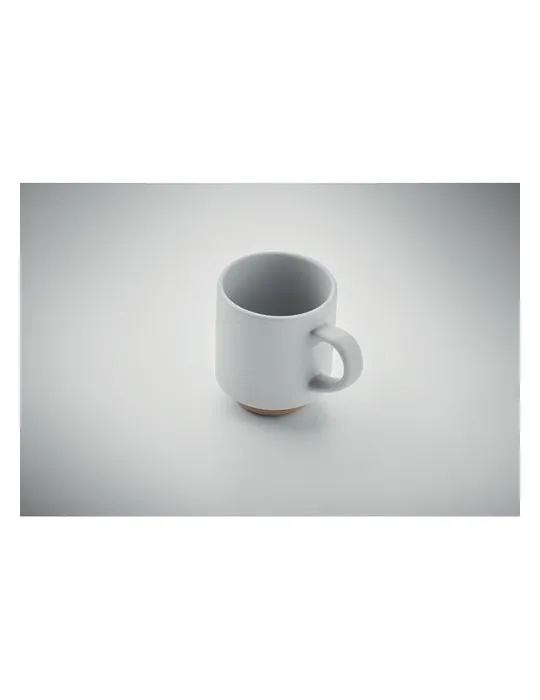 Mug en céramique publicitaire 170 ml - CERACK Matières : métal Couleurs : vert pomme goodies personnalisé en stock