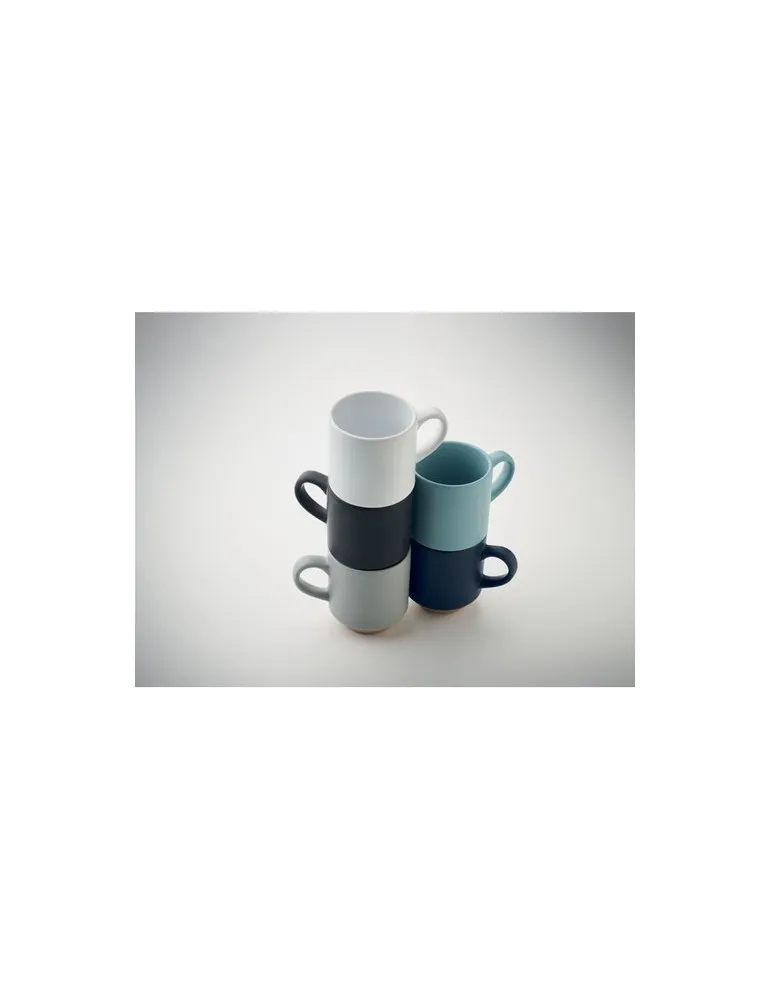 Mug en céramique publicitaire 170 ml - CERACK Matières : métal Couleurs : vert pomme cadeau entreprise pas cher