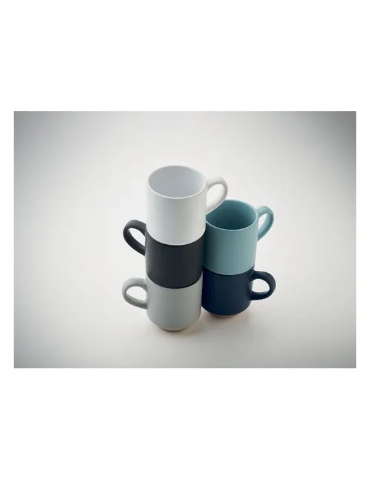 Mug en céramique publicitaire 170 ml - CERACK Matières : métal Couleurs : vert pomme cadeau entreprise pas cher