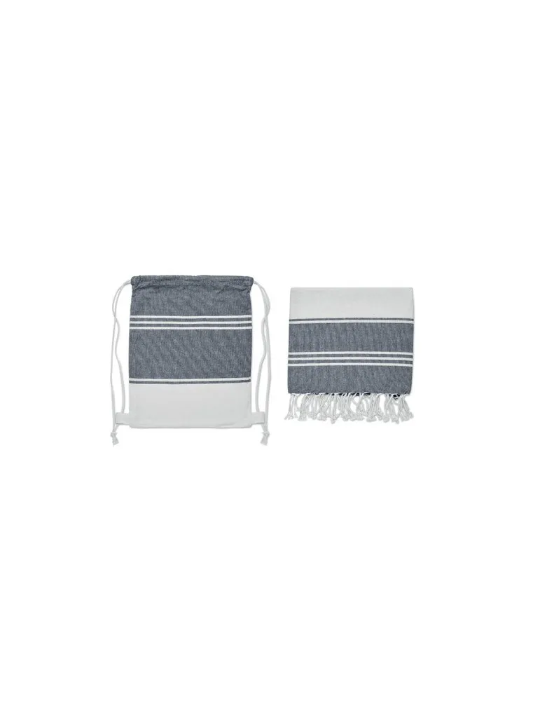 Fouta et sac assorti HAMMA Personnalisé