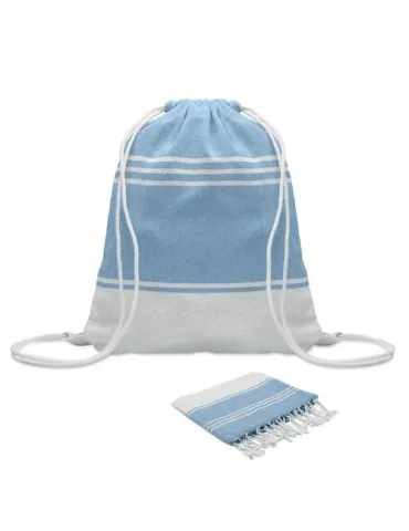 Fouta et sac assorti HAMMA Personnalisé 2
