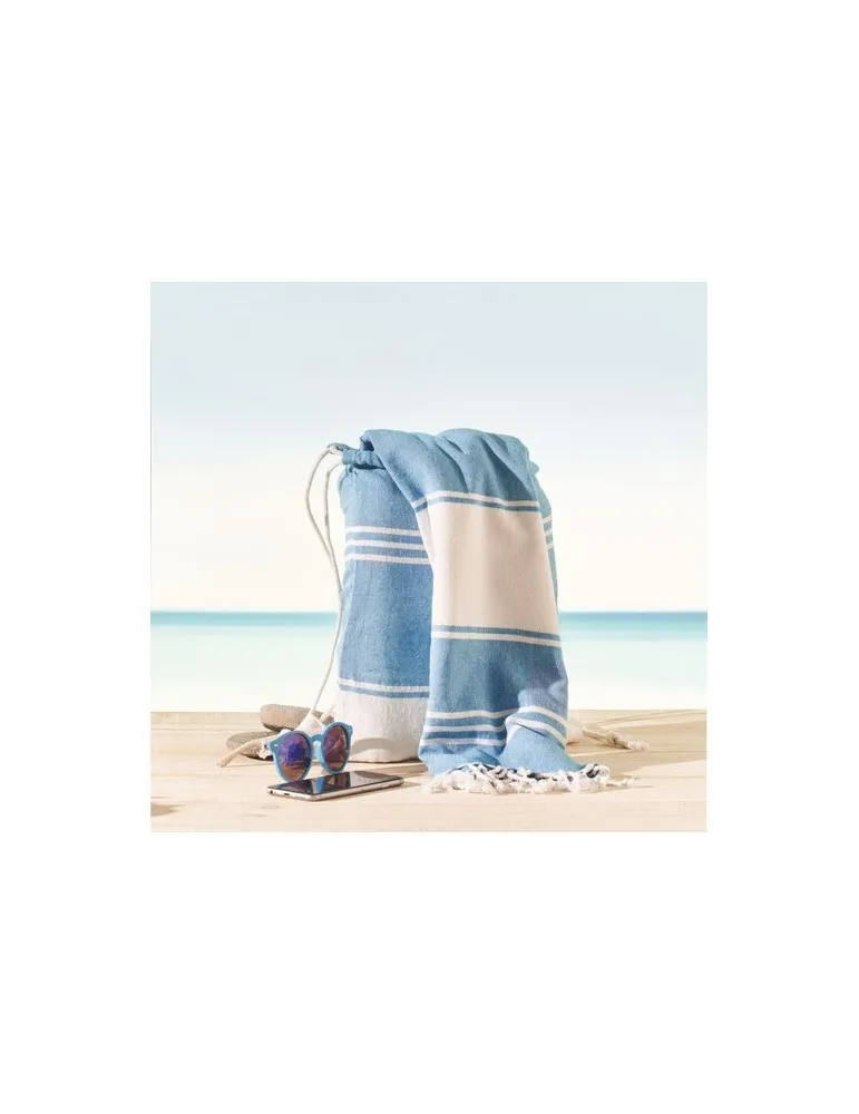 Fouta et sac assorti HAMMA Personnalisé
