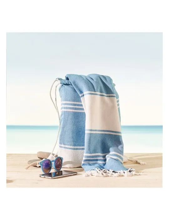 Fouta et sac assorti HAMMA Personnalisé