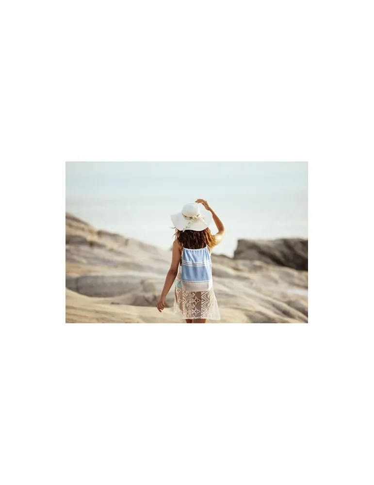 Fouta et sac assorti HAMMA Personnalisé