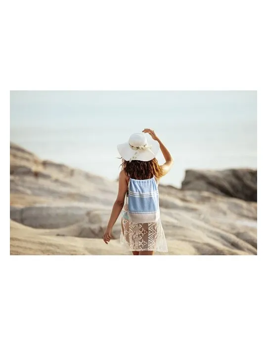 Fouta et sac assorti HAMMA Personnalisé