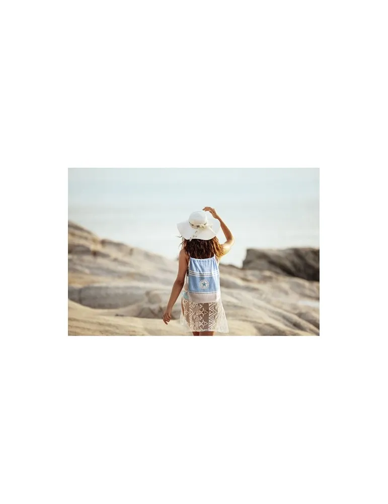 Fouta et sac assorti HAMMA Personnalisé