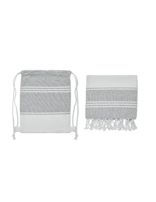 Fouta et sac assorti HAMMA Personnalisé