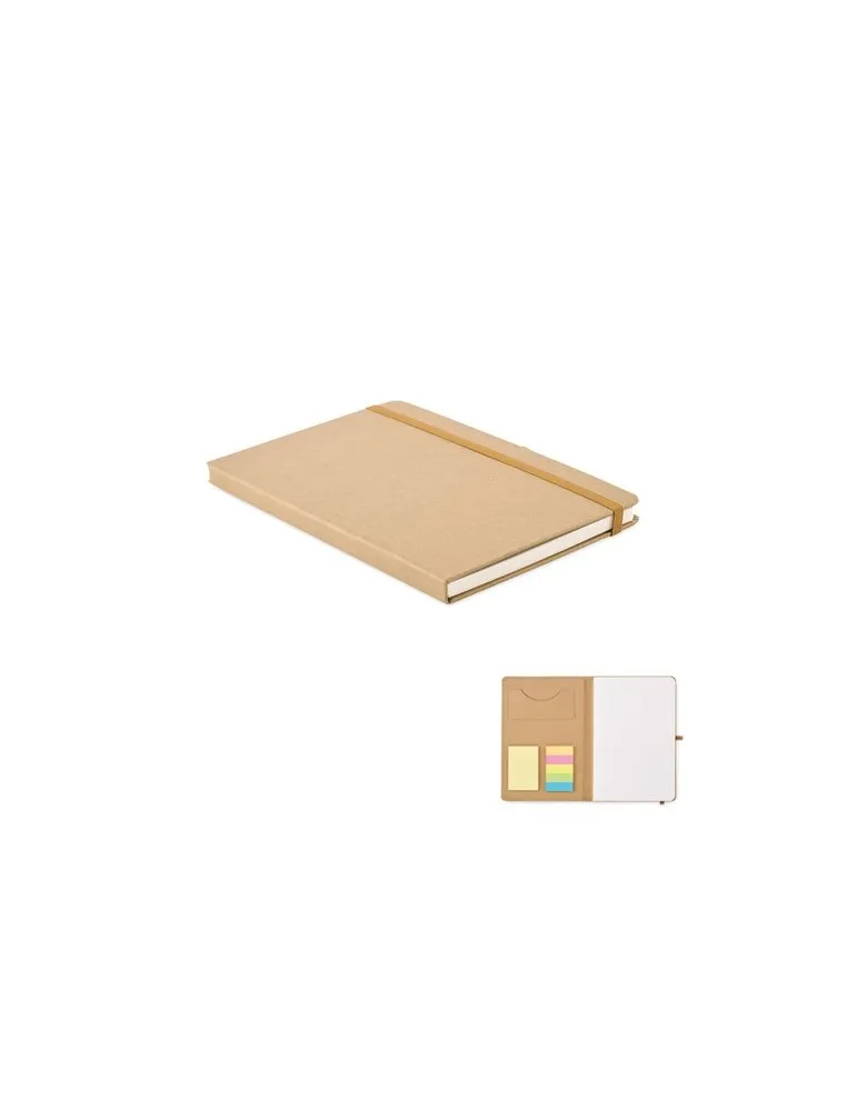 Carnet A5 en papier recyclé STICKNOTE