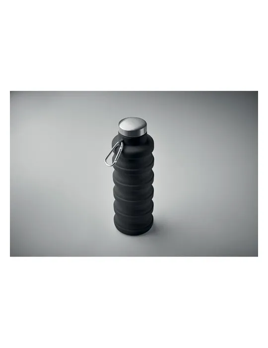 Bouteille pliable écologique 500ml KOLAPSI Matières : métal Couleurs : blanc translucide cadeau client original