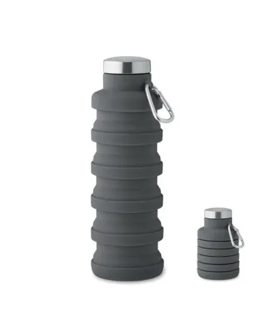 Bouteille pliable écologique 500ml KOLAPSI Matières : métal Couleurs : blanc translucide 2