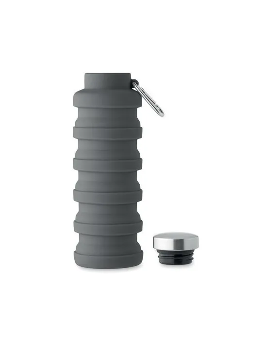 Bouteille pliable écologique 500ml KOLAPSI Matières : métal Couleurs : rouge cadeau collaborateur premium