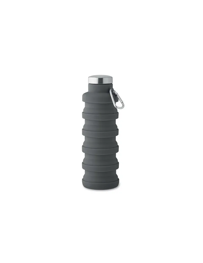 Bouteille pliable écologique 500ml KOLAPSI Matières : métal Couleurs : rouge accessoire événementiel unique