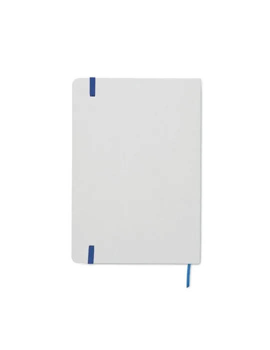 Carnet A5 à couleur révélée personnalisé ROUTE WHITE Matières : métal Couleurs : argenté livraison express 24h 48h