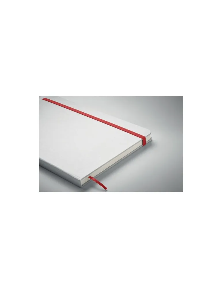 Carnet A5 à couleur révélée personnalisé ROUTE WHITE Matières : métal Couleurs : bleu foncé impression haute définition