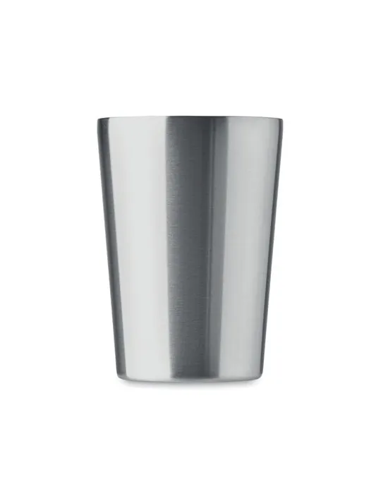 Gobelet double paroi écologique 350 ml TUMLADO Matières : métal Couleurs : blanc marquage laser ultra précis