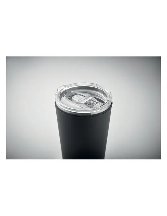 Gobelet double paroi écologique 350 ml TUMLADO Matières : métal Couleurs : blanc cadeau collaborateur premium