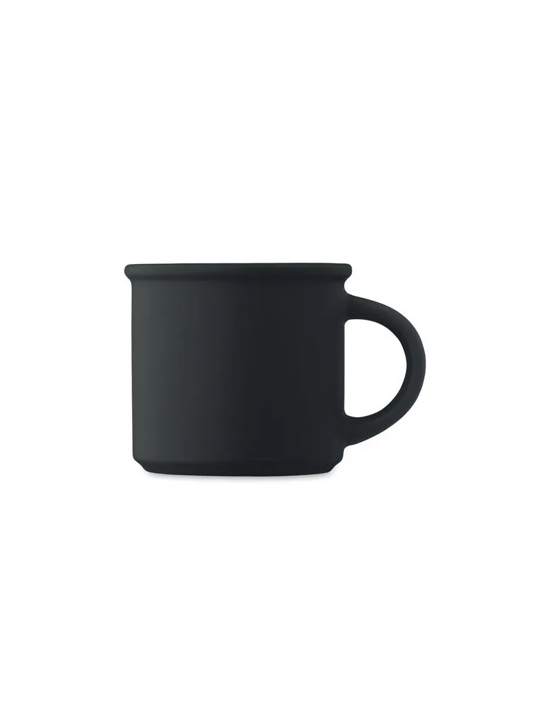 Mug écologique en céramique mate 300 ml CUPAGE Matières : métal Couleurs : chromé personnalisation rapide en France