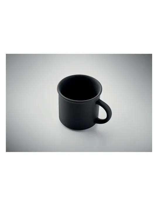 Mug écologique en céramique mate 300 ml CUPAGE Matières : métal Couleurs : chromé marquage couleur éclatante