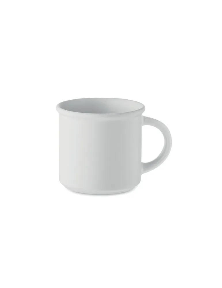 Mug écologique en céramique mate 300 ml CUPAGE Matières : métal Couleurs : blanc cadeau entreprise pas cher