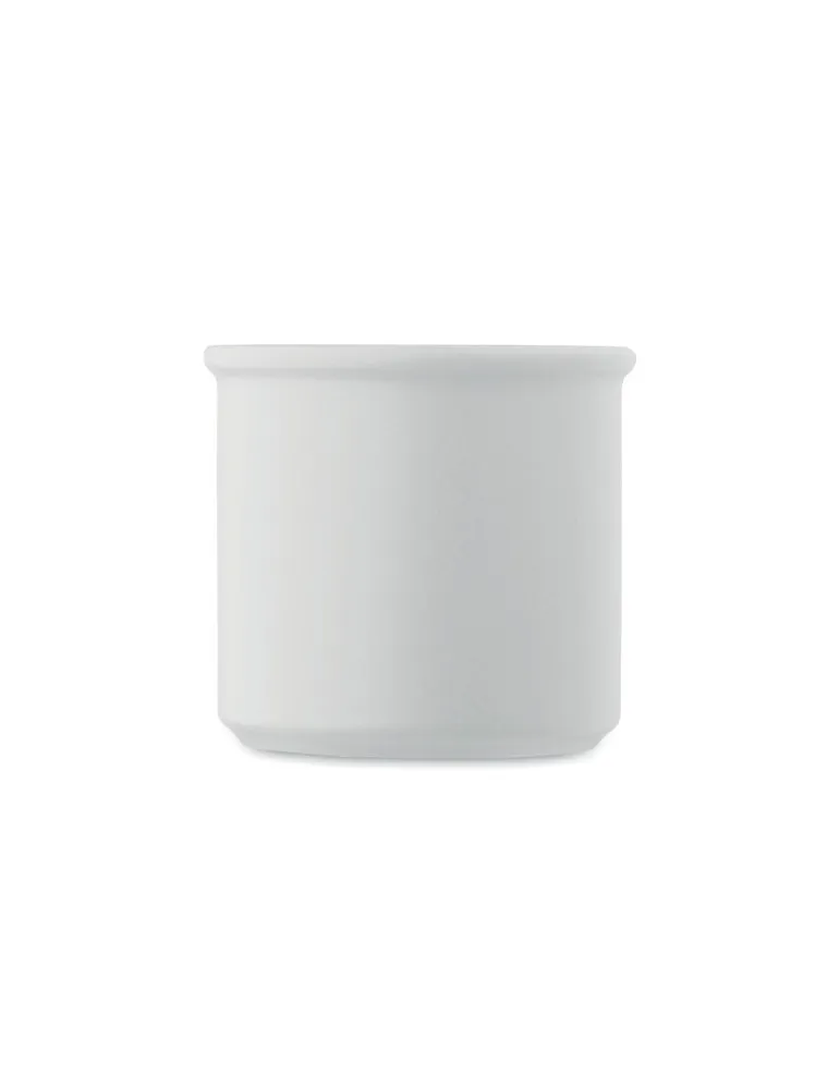 Mug écologique en céramique mate 300 ml CUPAGE Matières : métal Couleurs : blanc marquage laser ultra précis