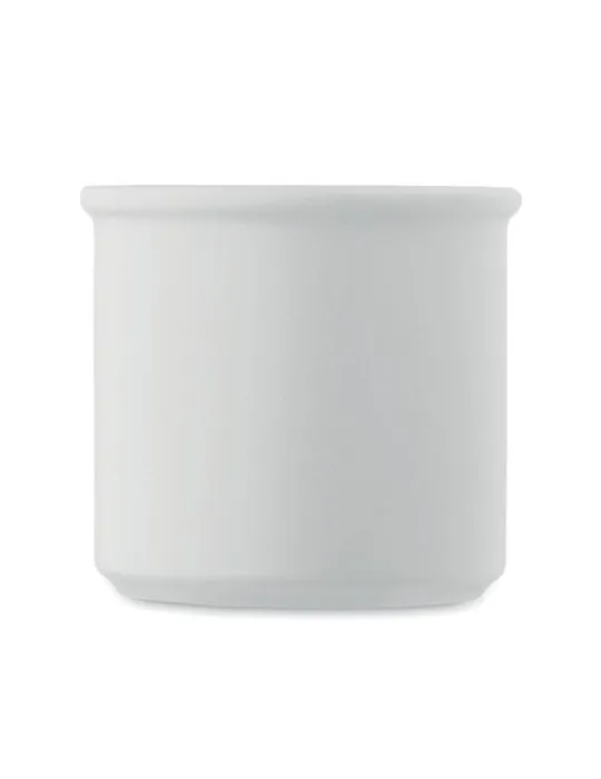 Mug écologique en céramique mate 300 ml CUPAGE Matières : métal Couleurs : blanc marquage laser ultra précis