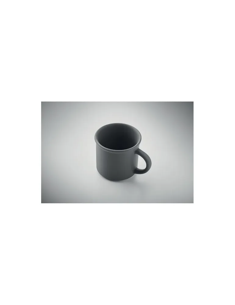 Mug écologique en céramique mate 300 ml CUPAGE Matières : métal Couleurs : noir goodies personnalisé en stock