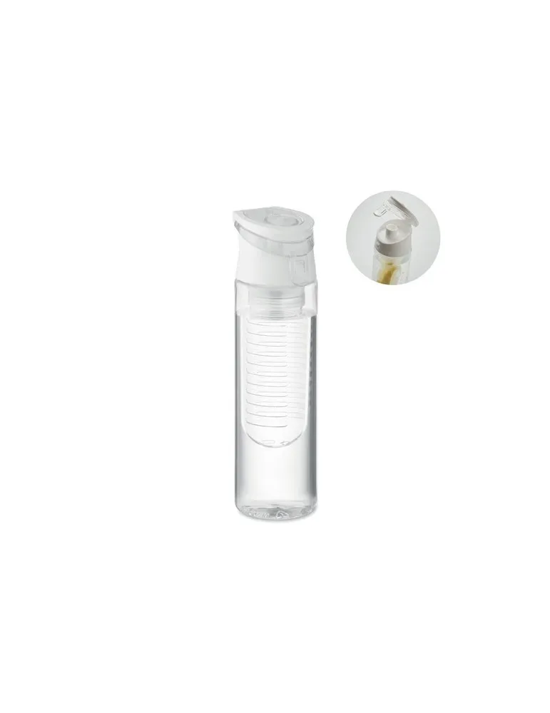 Bouteille écologique 500ml en RPET - SPORTTLE Matières : métal Couleurs : blanc cadeau entreprise pas cher