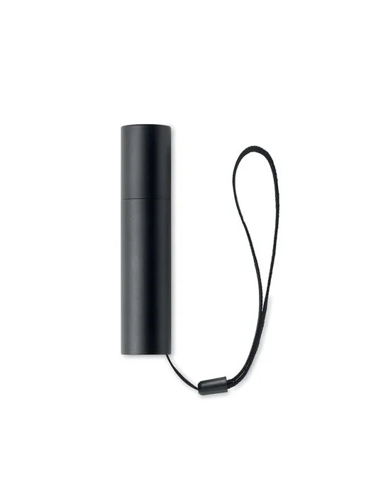 Lampe rechargeable en aluminium publicitaire ALUMINATE Matières : métal Couleurs : blanc goodies publicitaire événementiel