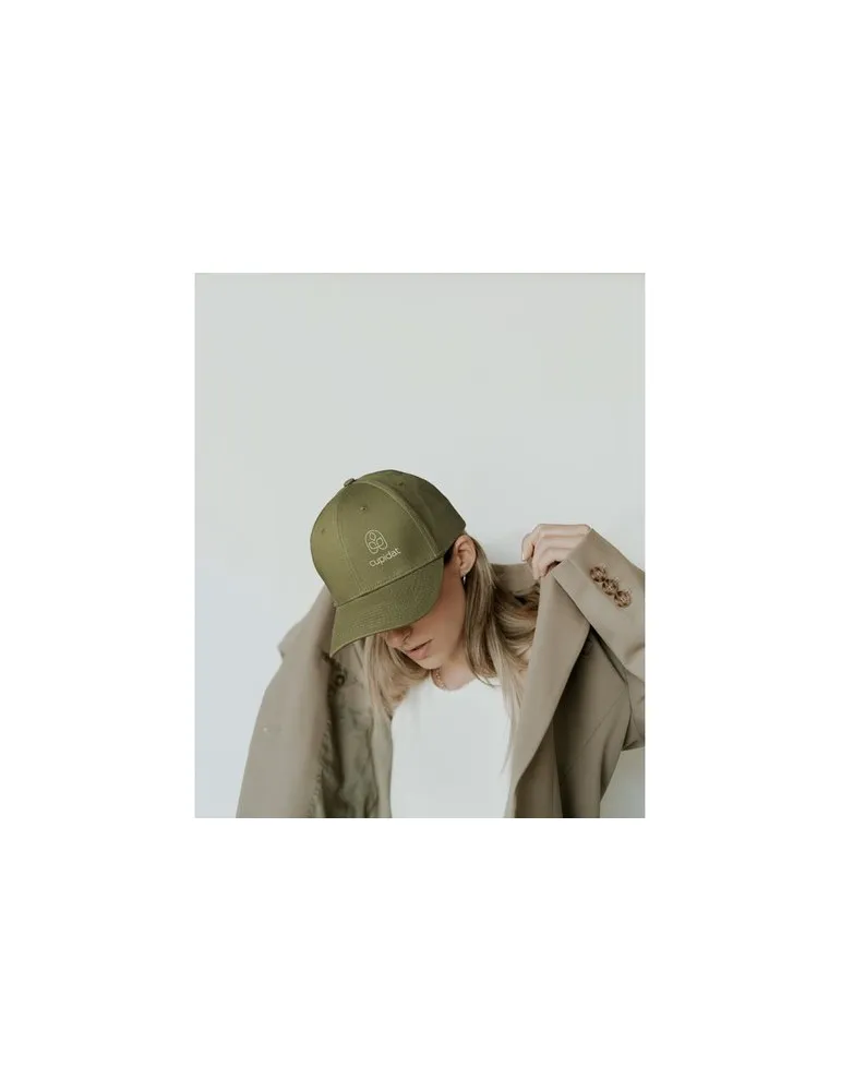 Casquette baseball à 6 pans publicitaire BAHAMAS Couleurs : vert cadeau affaires élégant