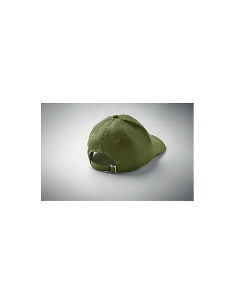 Casquette baseball à 6 pans publicitaire BAHAMAS Couleurs : vert cadeau client original