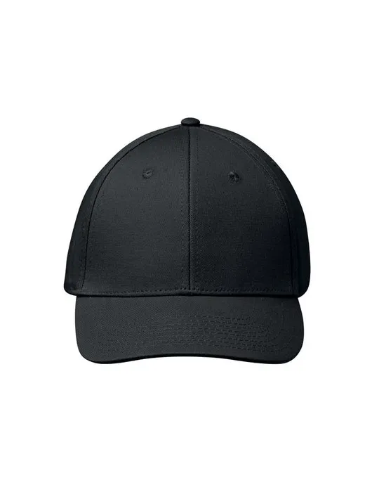 Casquette baseball à 6 pans publicitaire BAHAMAS Couleurs : jaune accessoire événementiel unique