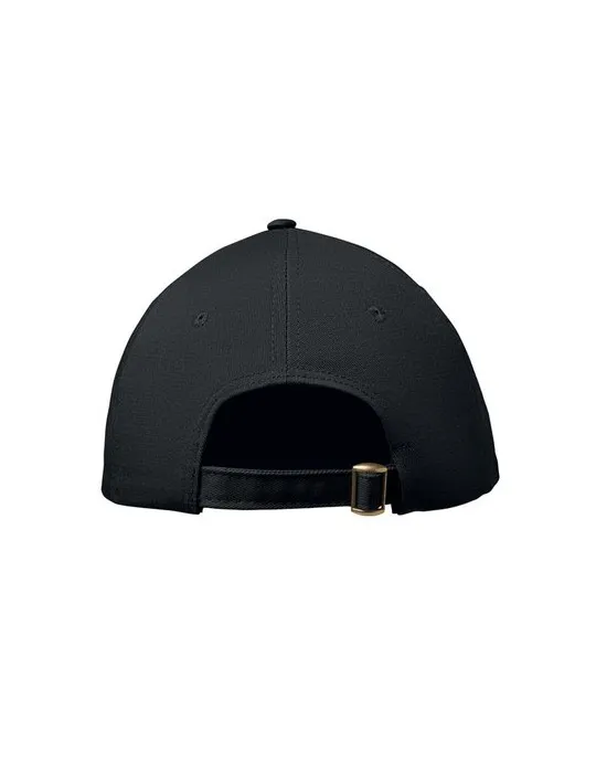 Casquette baseball à 6 pans publicitaire BAHAMAS Couleurs : jaune cadeau collaborateur premium