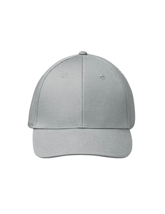 Casquette baseball à 6 pans publicitaire BAHAMAS Couleurs : noir cadeau collaborateur premium