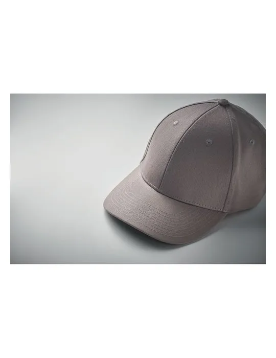 Casquette baseball à 6 pans publicitaire BAHAMAS Couleurs : bleu pâle accessoire événementiel unique