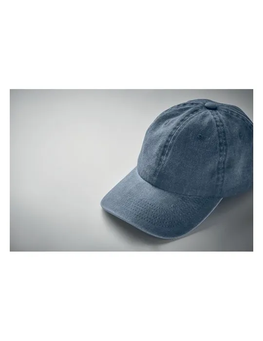 Casquette baseball écologique à 6 pans BEAU Matières : plastique Couleurs : rouge objet publicitaire robuste