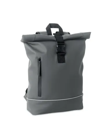 Sac à dos publicitaire en PU pour ordinateur 15 pouces MO2581-15 LAPTOSA Matières : plastique Couleurs : bleu