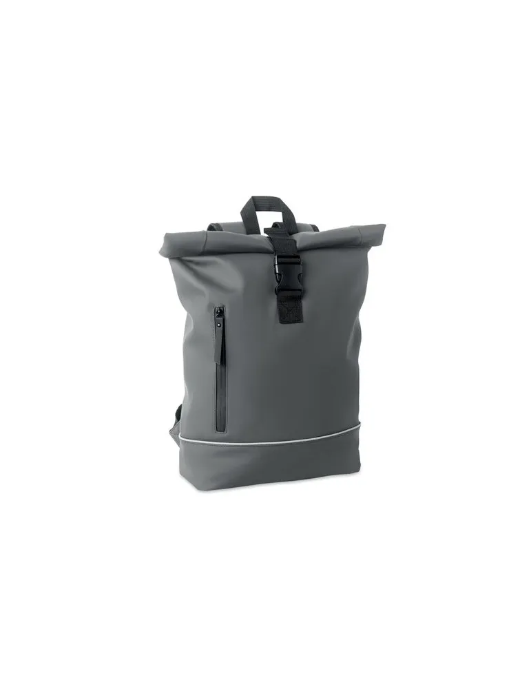 Sac à dos publicitaire en PU pour ordinateur 15 pouces MO2581-15 LAPTOSA Matières : plastique Couleurs : bleu