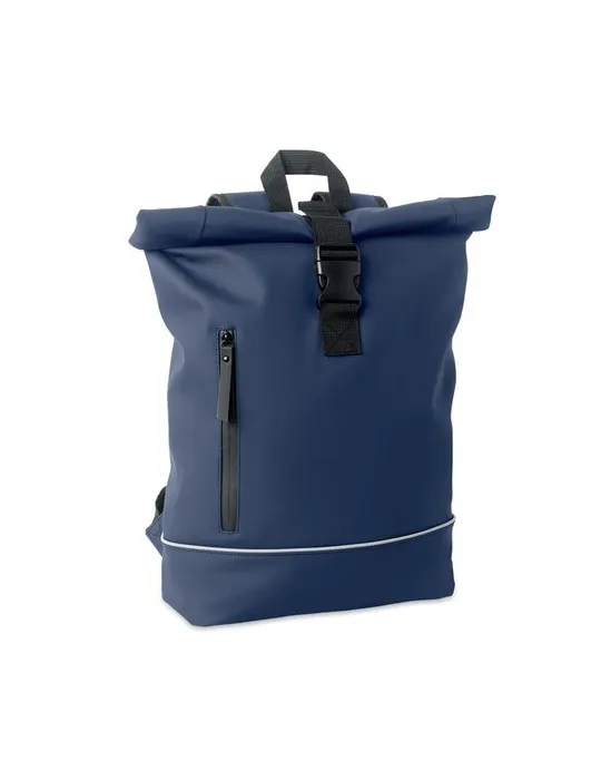 Sac à dos publicitaire en PU pour ordinateur 15 pouces MO2581-15 LAPTOSA Matières : plastique Couleurs : orange personnalisable 